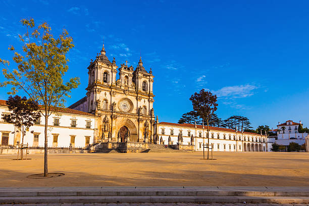 Monastery in Alcobaca Cistercian monastery in the small Portuguese town of Alcobaca. Built in the Gothic style un Portugal alcobaca photos stock pictures, royalty-free photos & images