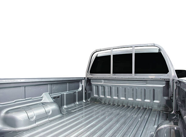 istock Rear view of empty pick-up truck 492388146
