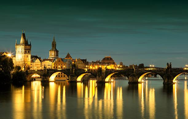 istock Historic Charles Bridge in Prague, Czech Republic 492390432