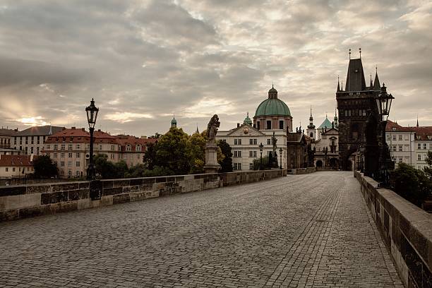 istock Historic Charles Bridge in Prague, Czech Republic 492390698