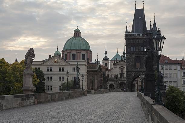 istock Historic Charles Bridge in Prague, Czech Republic 492390744