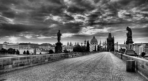 istock Historic Charles Bridge in Prague, Czech Republic 492390786