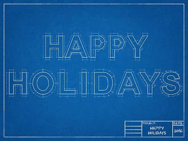 Photo of Happy Holidays - Blueprint