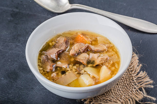 istock Traditional Polish soup with forest mushrooms 492394310
