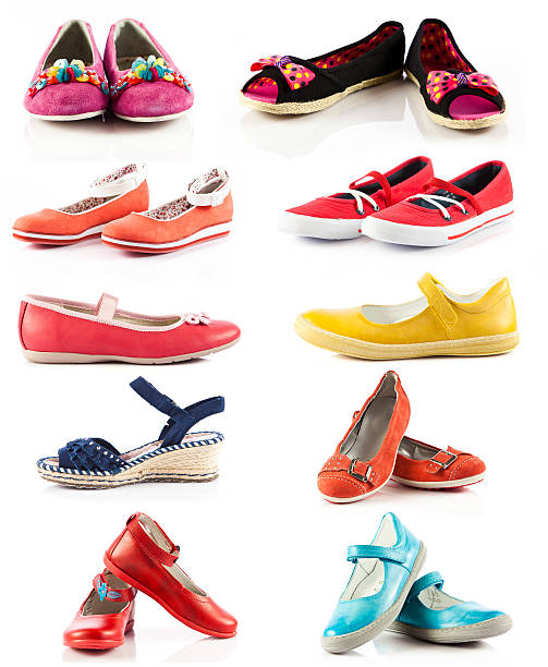 istock collection of different shoes. 492398595