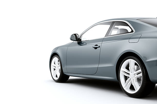 istock CG render of generic luxury coupe car 492400095