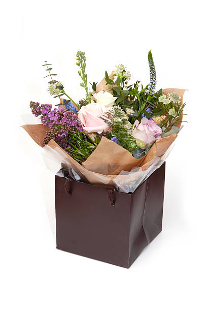 istock Bunch of vintage style flowers . 492401875
