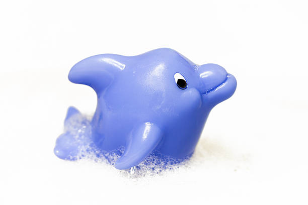 istock Dolphin children bath toy 492403109