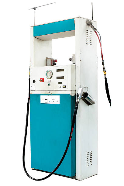 istock NGV gas station on isolated 492404043