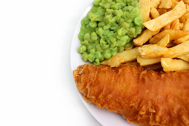 Fresh deep fried Fish and Chips