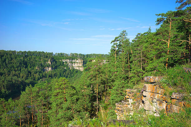 istock Hay River. Russia, South Ural. 492414012