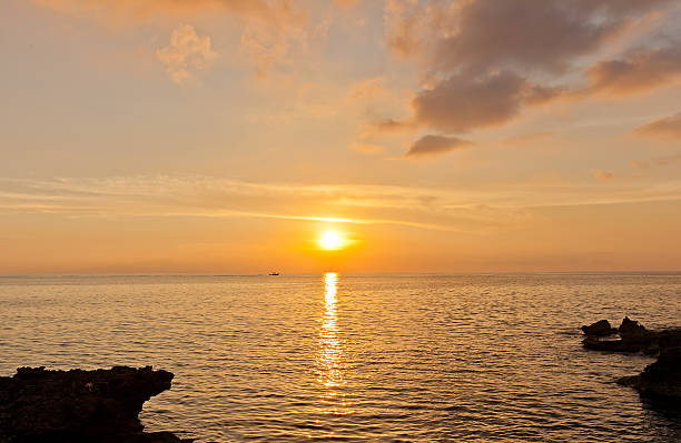 istock Sunset on Grand Cayman Island, Cayman Islands 492417652