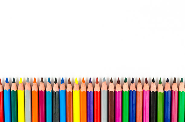 istock Color pencils isolated on white 492419312