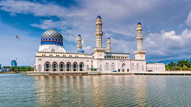 istock Kota Kinabalu City Floating Mosque 492421680