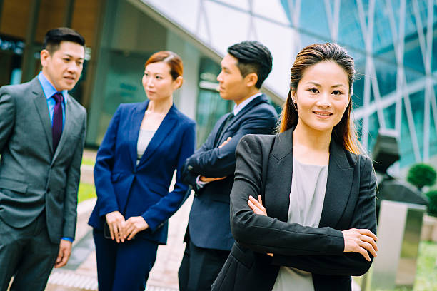 istock Female Leader of a Team 492422256