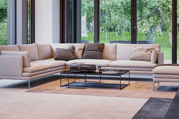 istock Modern Living Room Interior design 492425944