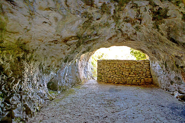 Tito's cave on Vis island