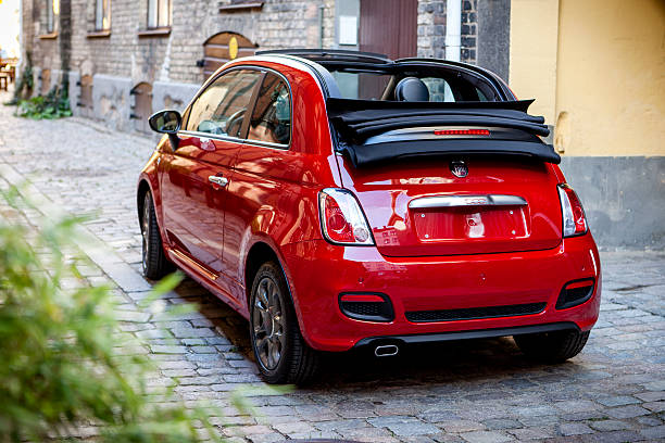 Fiat 500, 2014 stock photo