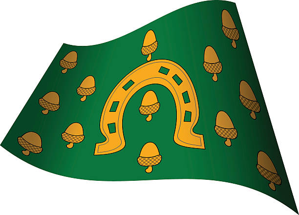 Rutland England Flagge 1,50x0,90 M – Aus Polyester, Mit Ösen, Wetterfest