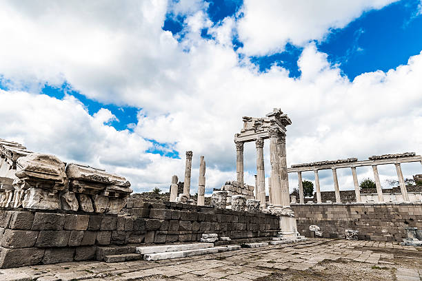 istock Acropolis of Pergamum, Pergamon, Bergama in Turkey 492440121