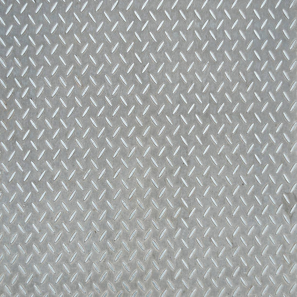 istock Seamless steel diamond plate texture 492442465