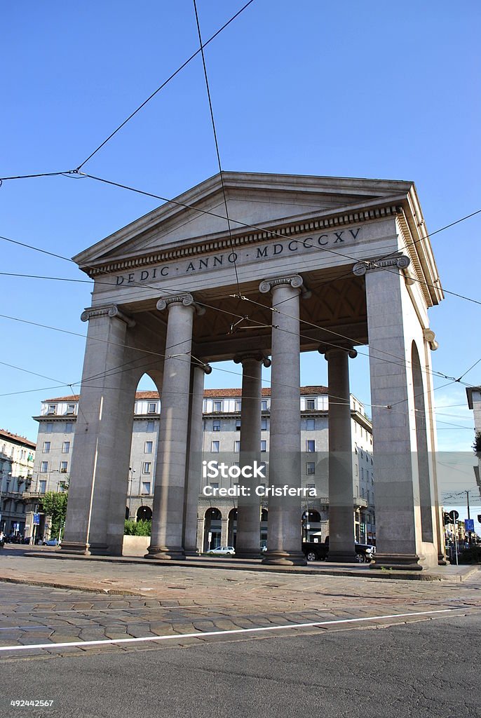 Porta Ticinese, Milano, Italia - Foto stock royalty-free di Ambientazione esterna
