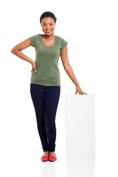 istock young african american girl with white board 492442573