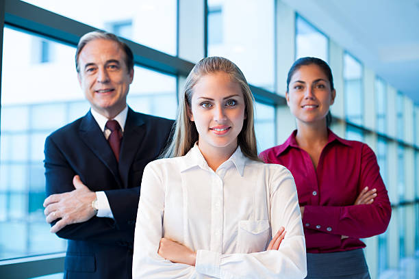 istock Business woman and team 492444395