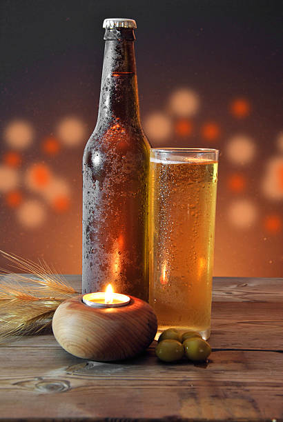 istock glass and bottle of cold beer 492444887