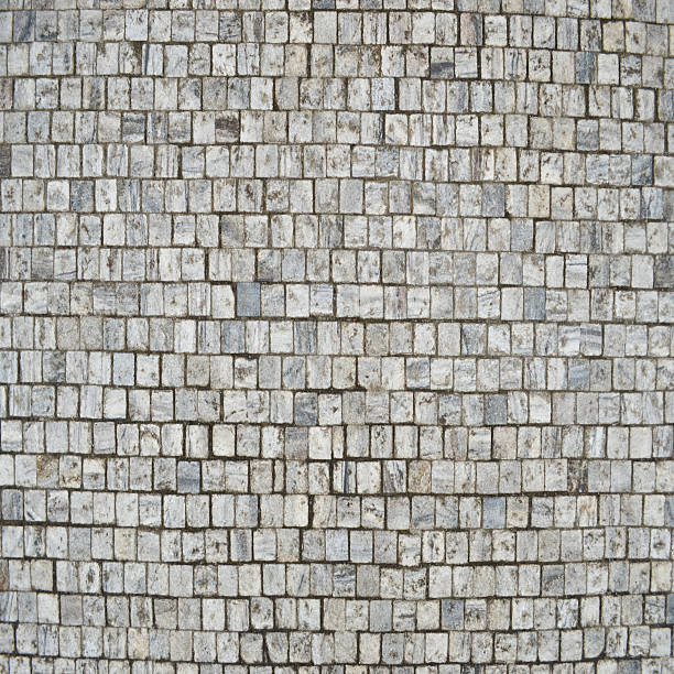 istock texture of cobblestone road, red square 492446415