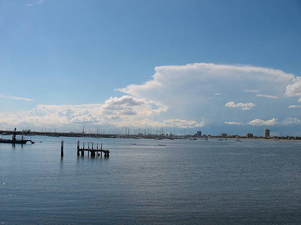 istock Melbourne Skyline Seen From St. Kilda Nobody 492447025