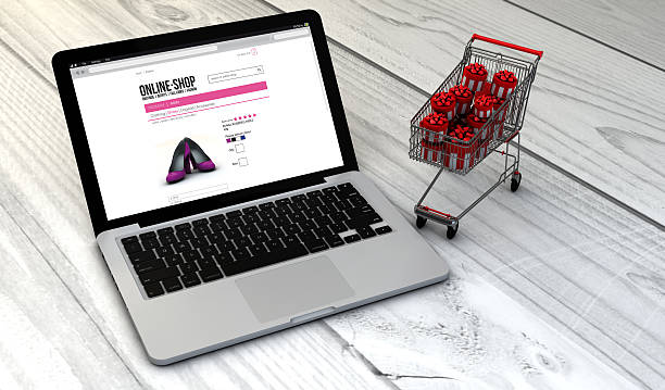 istock laptop and trolley online shop 492451240