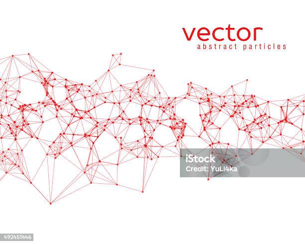 Vector Abstract Particles Stock Illustration - Download Image Now ...