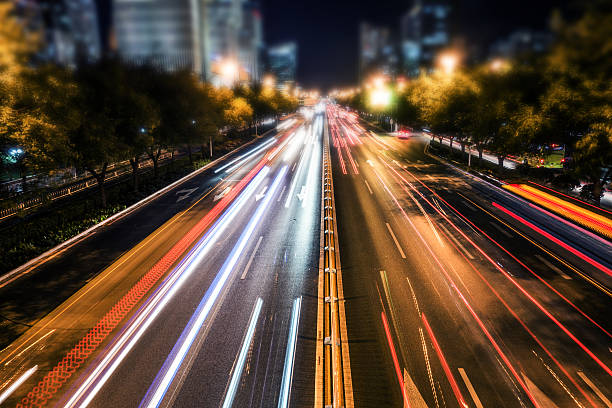 istock City traffic at night 492454346