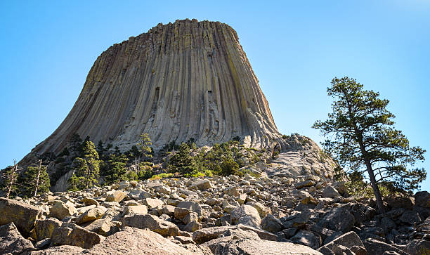 Devils Tower Devils Tower kiowa stock pictures, royalty-free photos & images