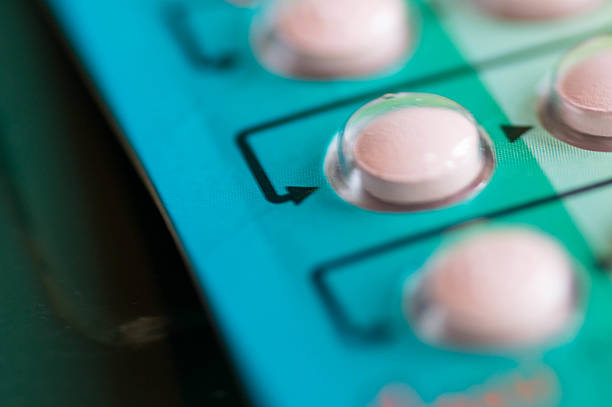 istock Black arrow showing pills 492455950