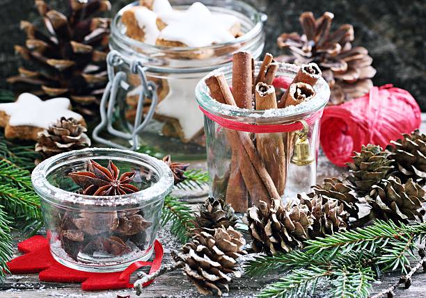 istock Christmas traditional spices and cookies 492460206