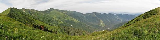 istock panoramic view of valley Vratna from Steny 492484308