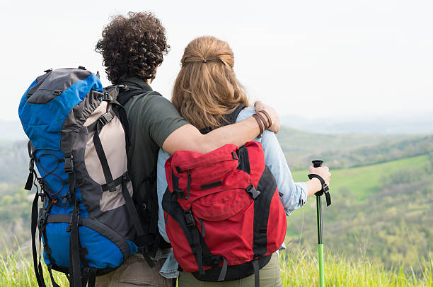 istock Couple Loooking The Landscape 492494163