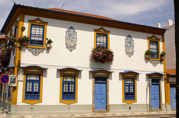 istock Aveiro, Portugal. Typical building view. 492494815