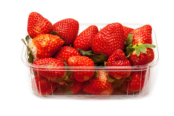 istock Box or punnet of strawberries 492495189