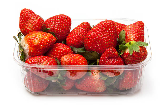istock Box or punnet of strawberries 492495191