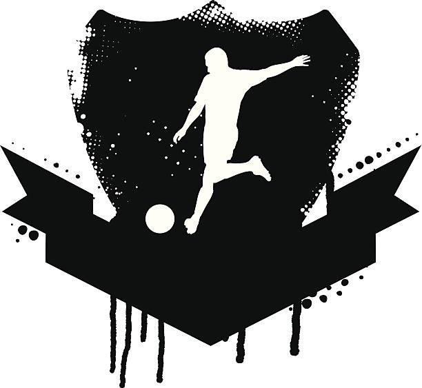 Vintage Soccer Shirt Usa Shield Soccer Player Silhouette Vintage Soccer Shirt Usa Shield Soccer Player Silhouette