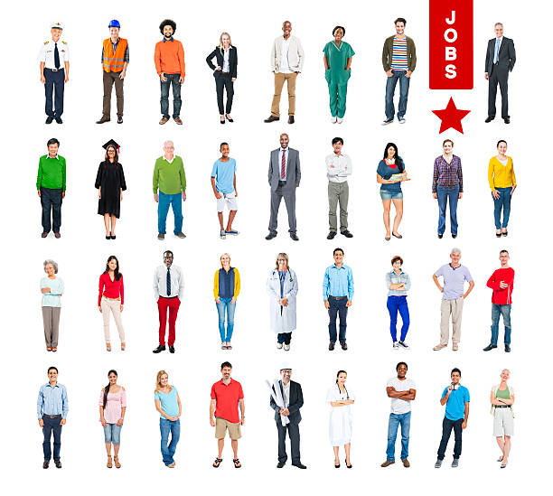 istock Group of Multiethnic Mixed Occupations People 492496157