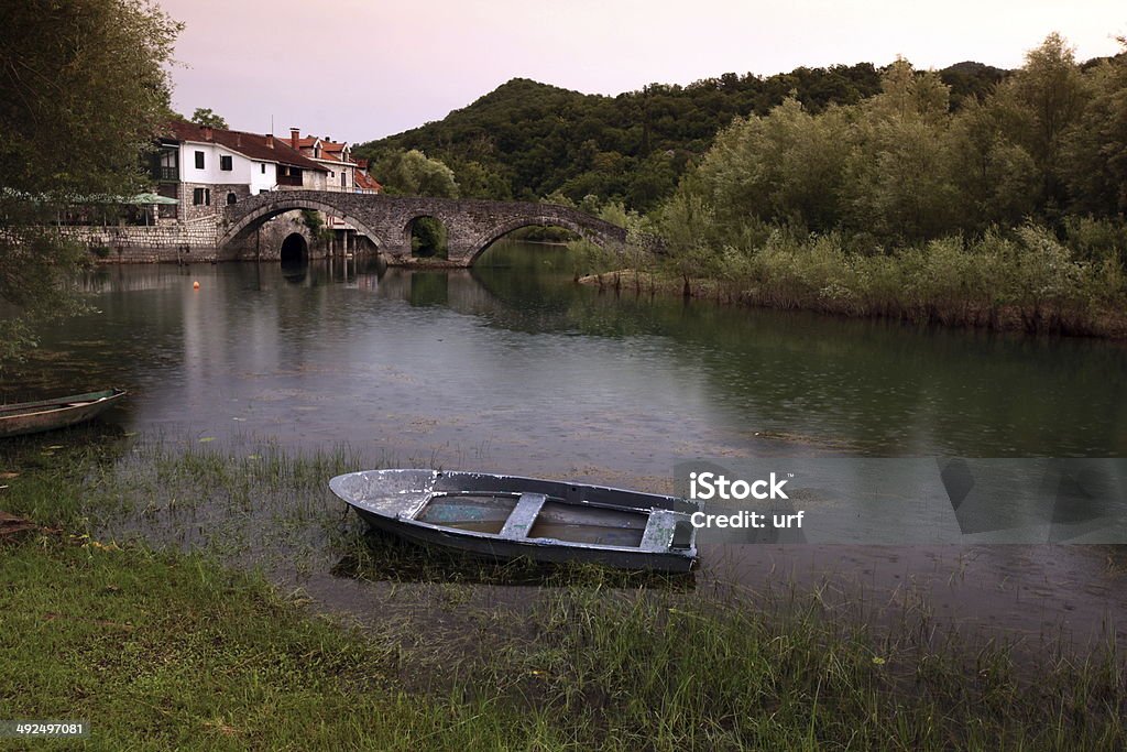 EUROPE MONTENEGRO SKADAR LAKE Europe, Eastern Europe, Balkans. Montenegro, Skadar, Lake, Landscape, Rijeka Crnojevica, Nature, Village, Balkans Stock Photo