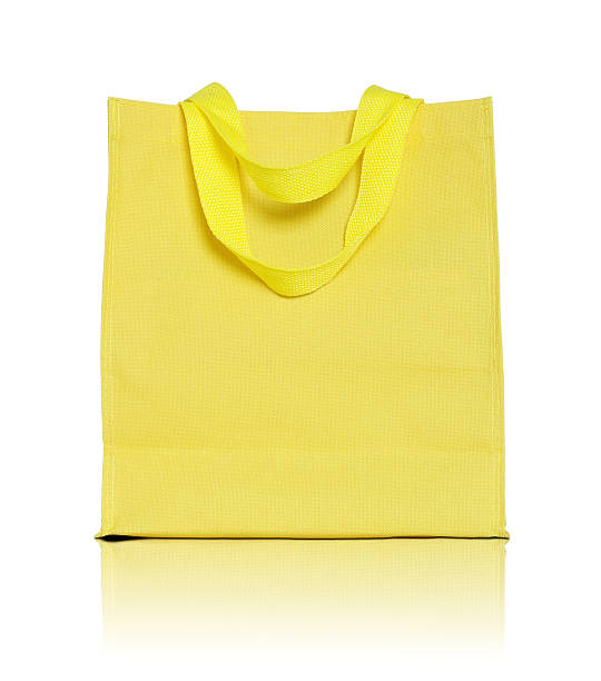 istock yellow canvas shopping bag 492497159