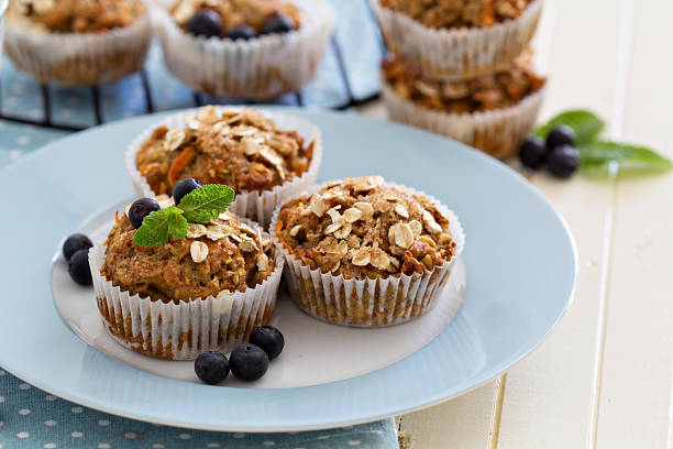 istock Vegan banana carrot muffins 492498175