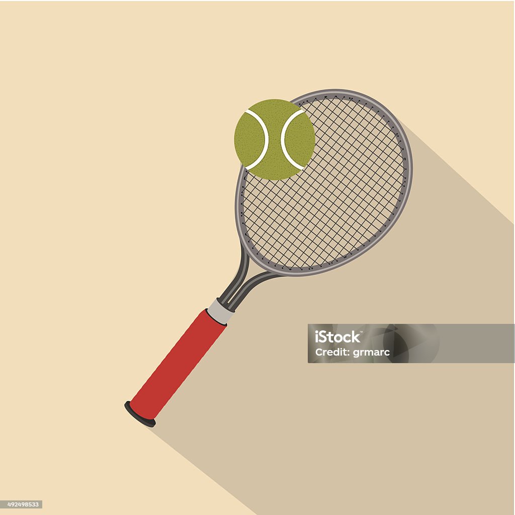 Tennis design Tennis design over beige background, vector illustration Activity stock vector