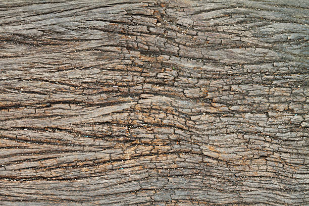 istock wood plank surface background, cracked, grunge, weathered, very 492498913