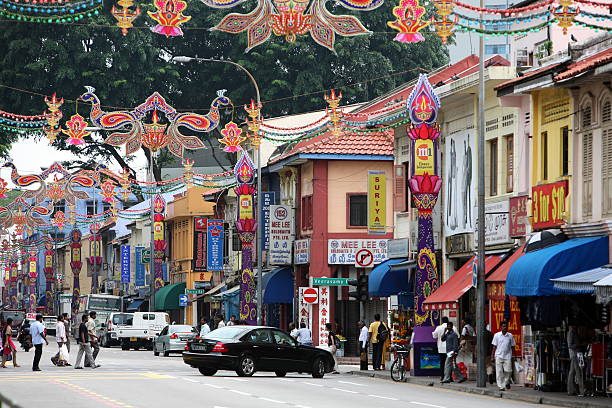 Asia, Suedost, Singapore, Island, State, City, City, Little India, Market Street, Market, Alley, Everyday Life, Economy, Center, Old Town,
